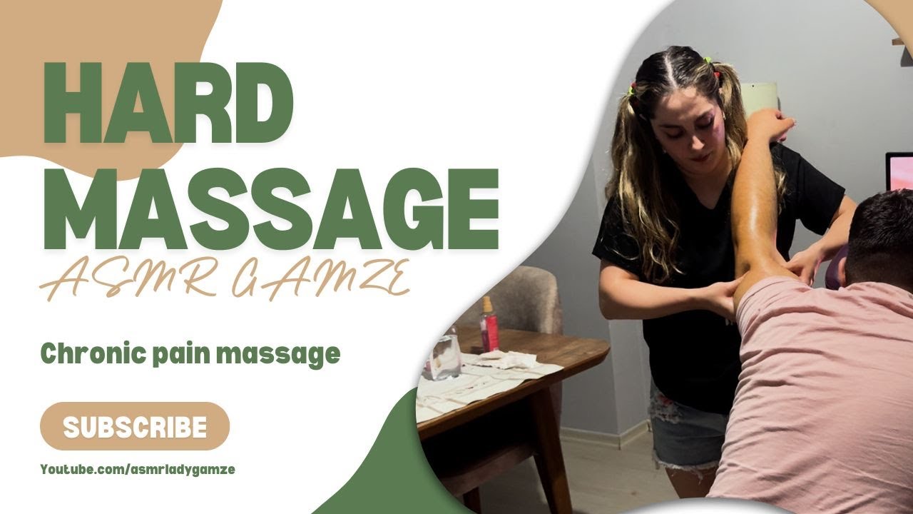 ASMR  LADY GAMZE I HARD CHRONİC PAİN MASSAGE