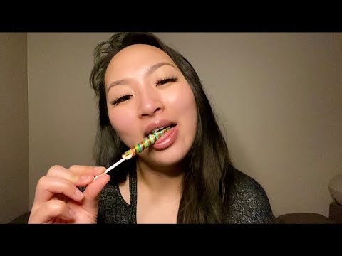 ASMR | LOLLIPOP LICKING (Sugar overload)