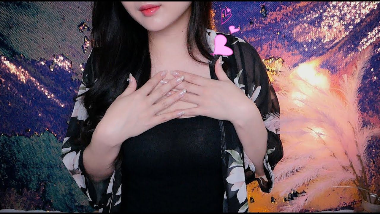 ASMR  My❤️  Heartbeat And Breathing Sounds Relaxing!