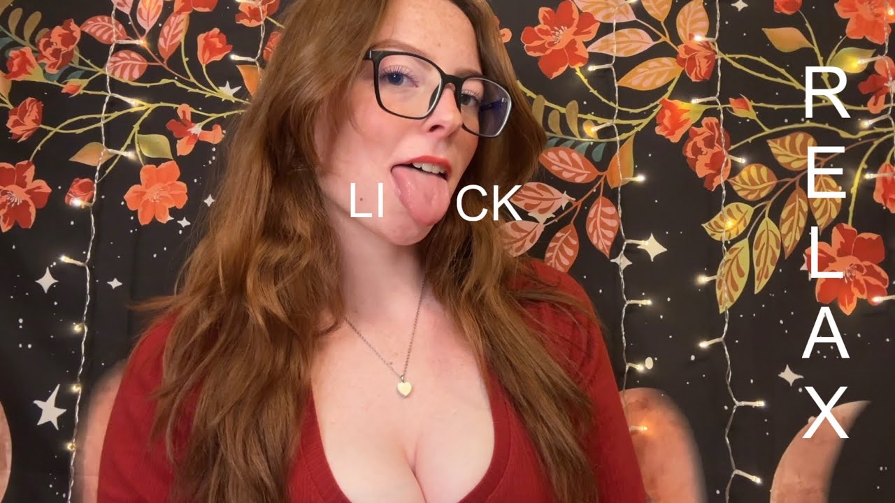 ASMR - Relax With Lens Licking