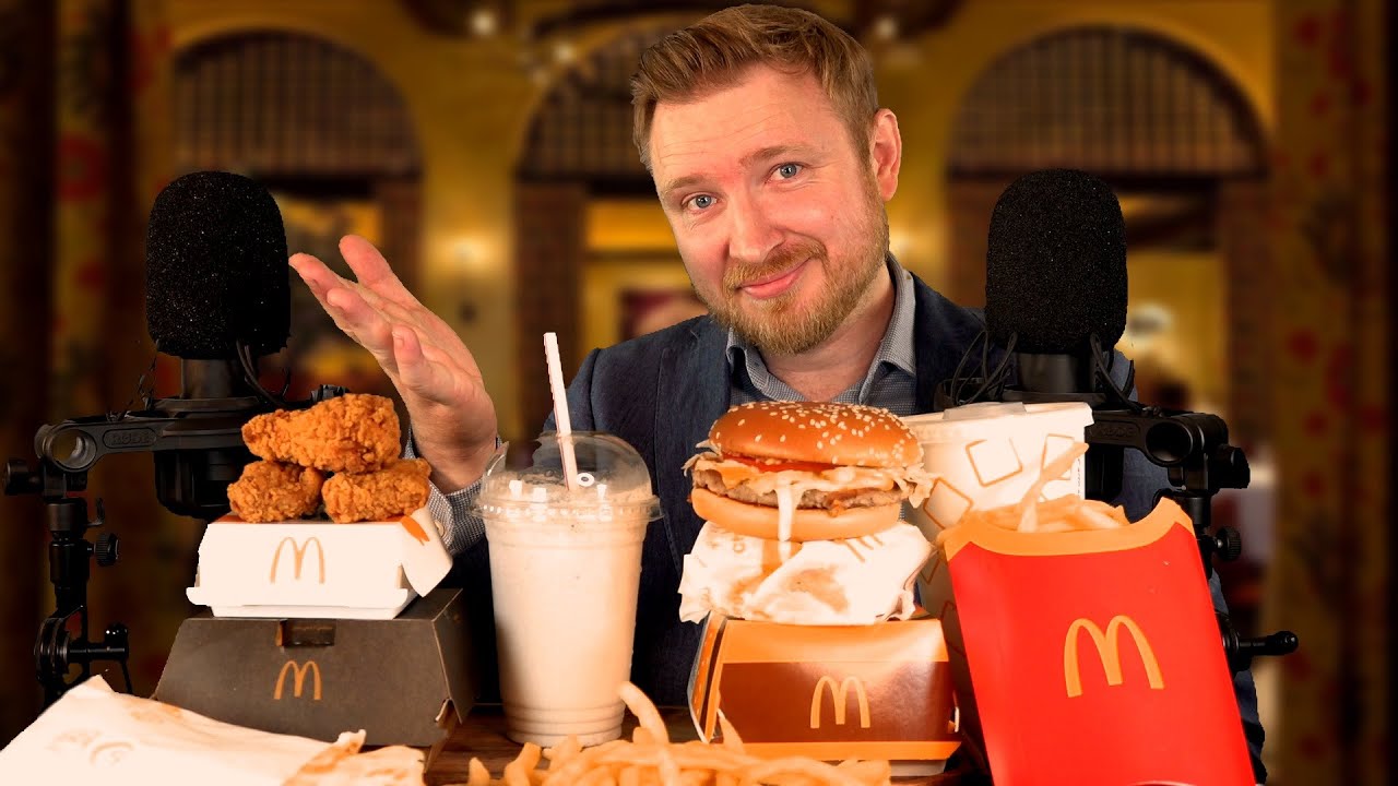 ASMR - The MOST Luxurious Tasting Roleplay (McDonald's Masterclass)