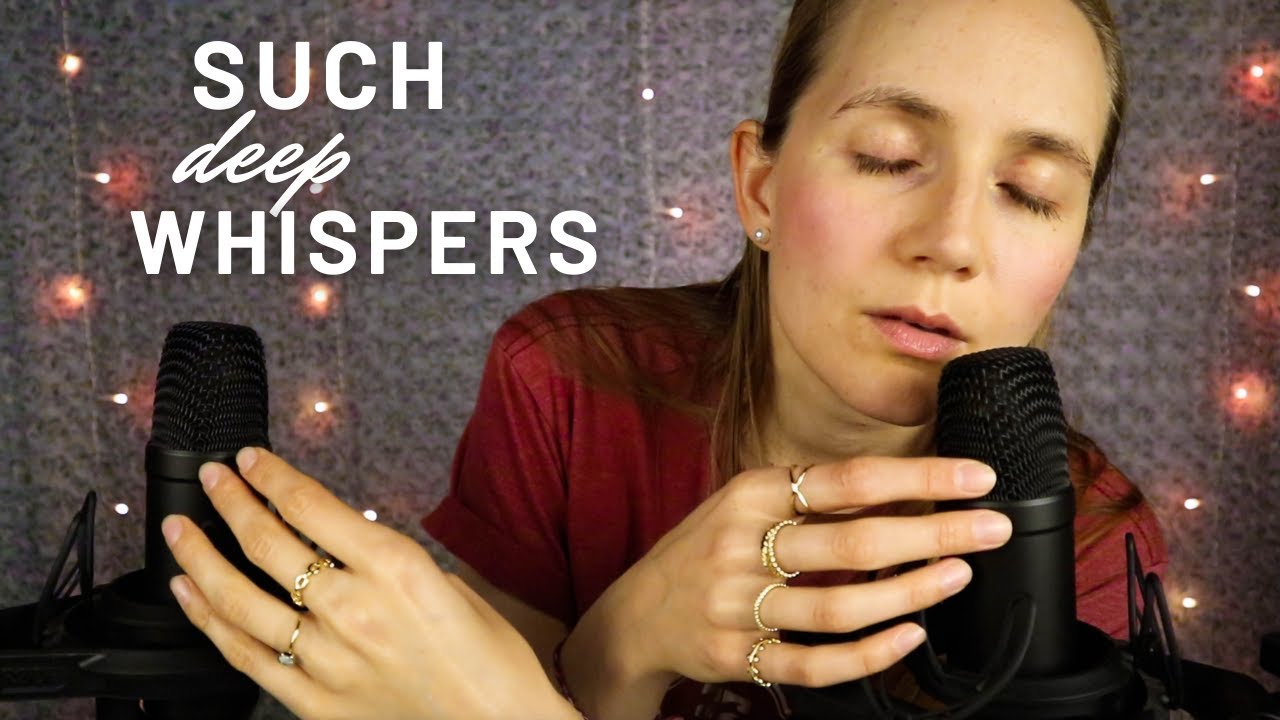 ASMR 100% Sensitive Whisper So Deep in Your Ears It Tickles Your Brain