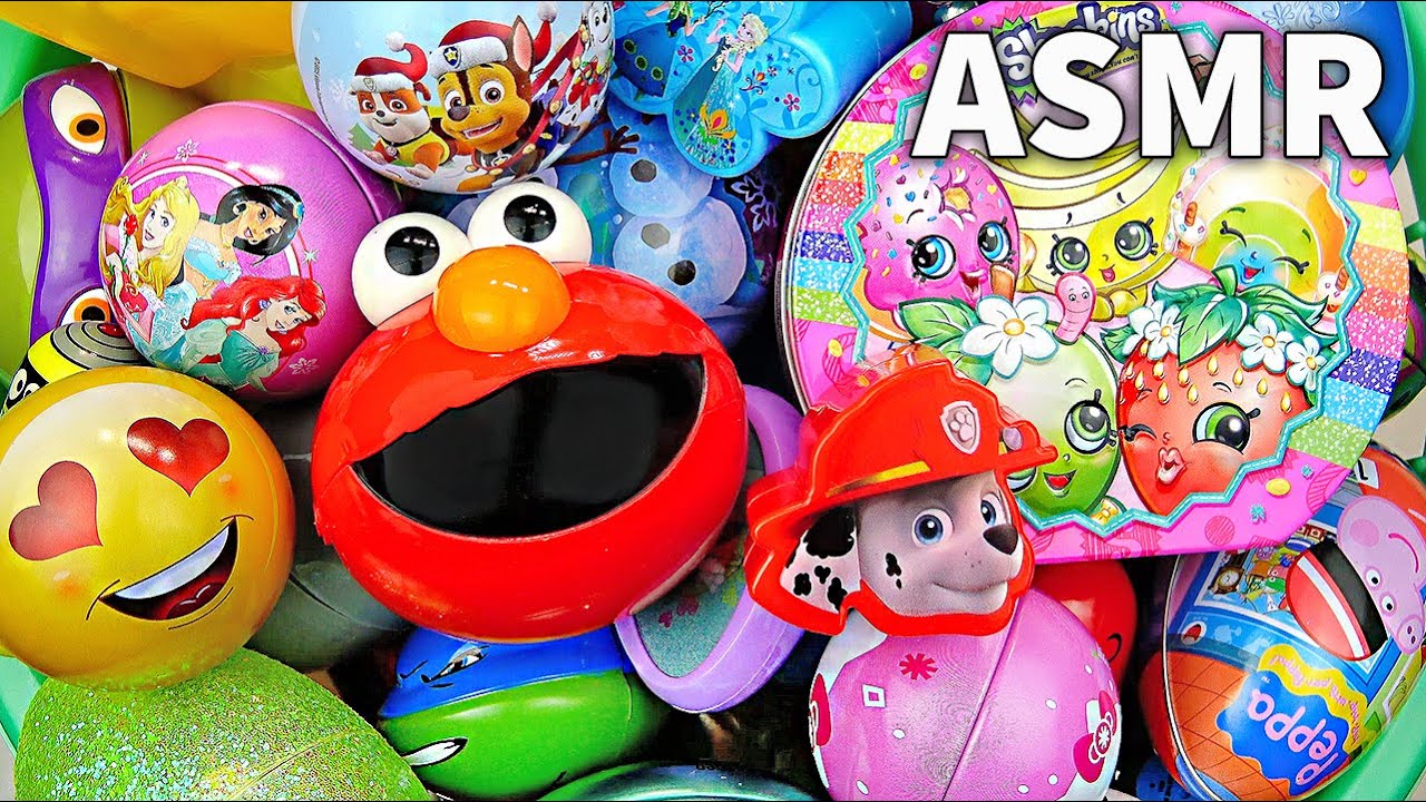 ASMR 101 SURPRISE OPENING Satisfying, Relaxing Video NO Music NO Talking / 2017 Collection / 13+