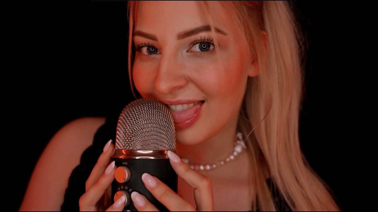 ASMR 4k Wet & Tingly Mouth Sounds! (Deep, Deeper, ASMR Janina's Mouth Sounds) 👄
