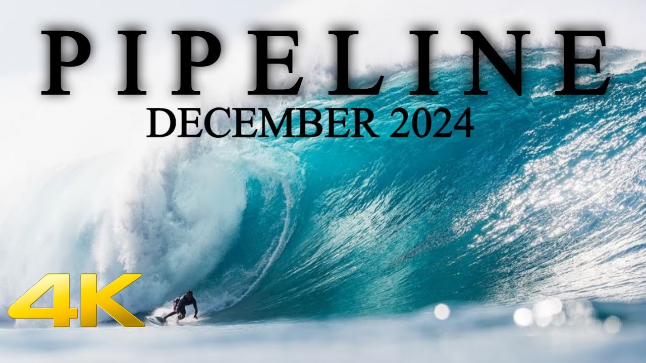 🔴(ASMR) Banzai Pipeline December 2024: The Ultimate Surfing Experience