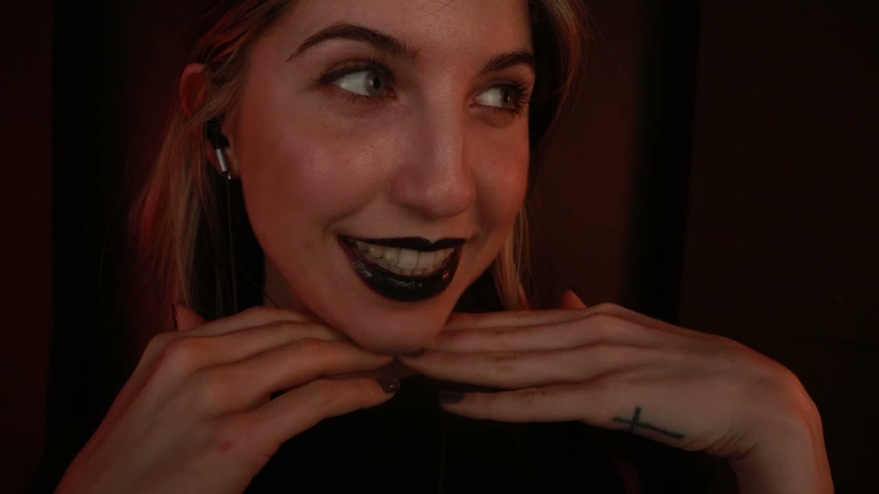 ASMR Black LipGLOSS?? Soft Whispers & LoFi Vibes (HiFi Quality)~