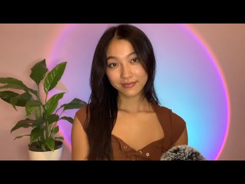ASMR BODY TRIGGERS Collarbone & Fabric Sounds 👄 *lots of rambling* 수면 보조제 | 放鬆入睡
