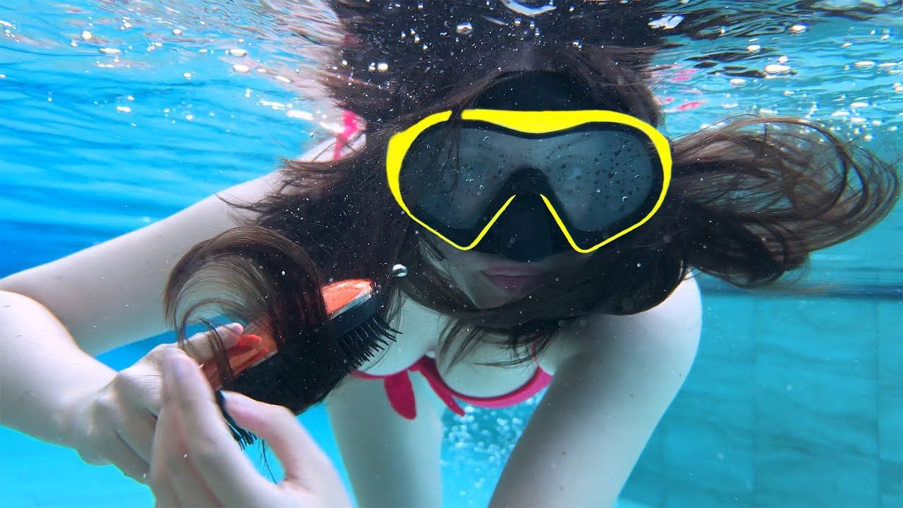 ASMR but we’re underwater 😳 (fast and aggressive triggers for sleep) асмр