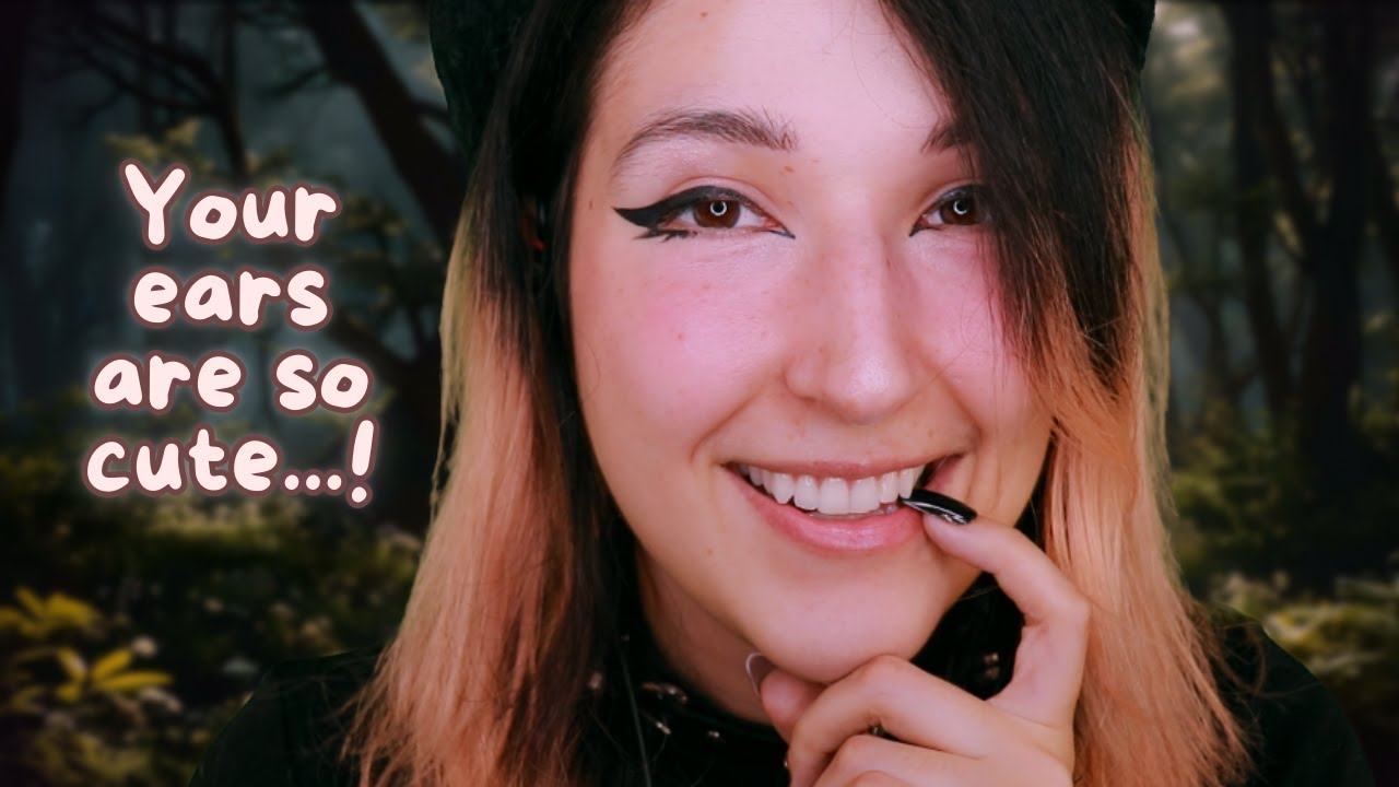 ASMR 🐾Can I Touch Them?! This Catgirl is OBSESSED with Ears...