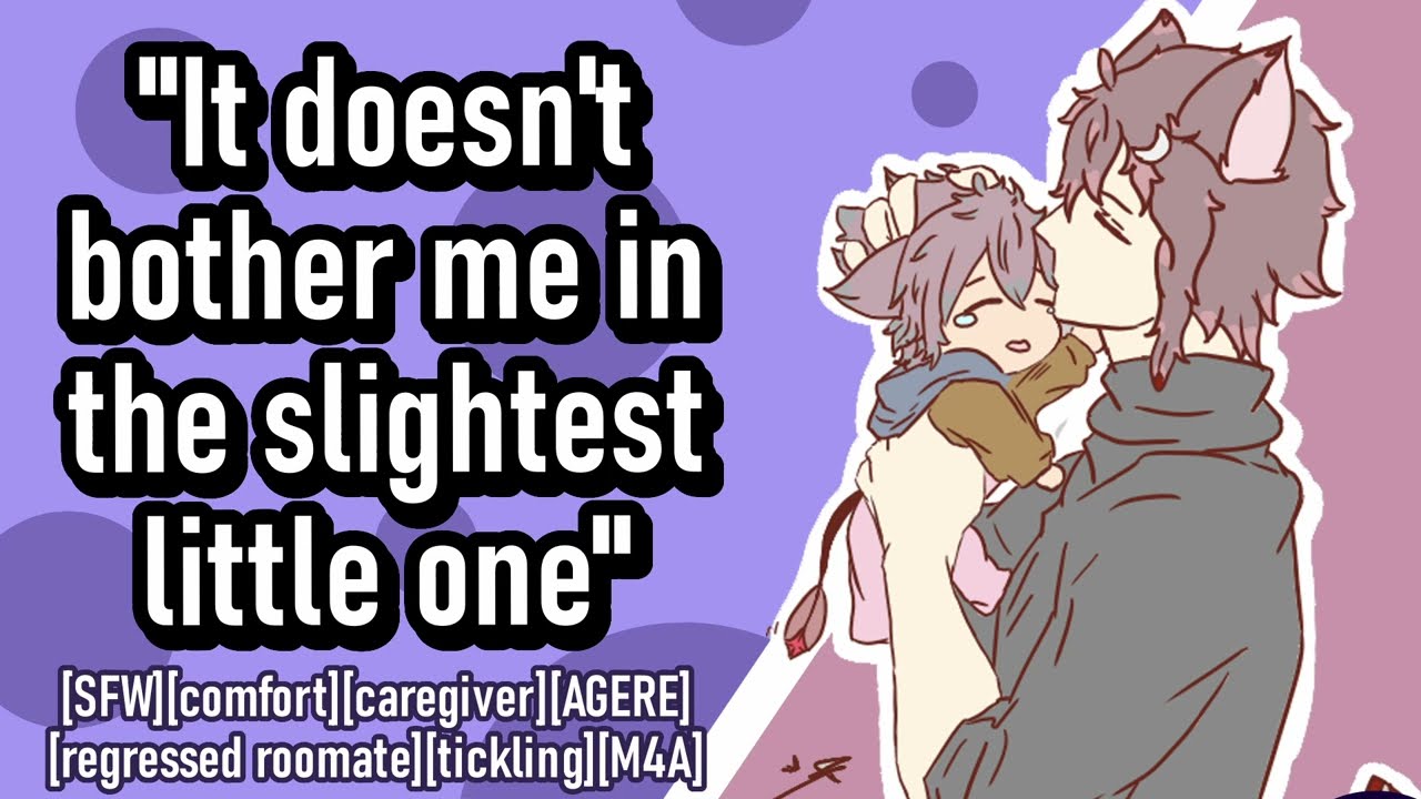 asmr caregiver sees you regress for the first time agere/age regression comfort roleplay M4A