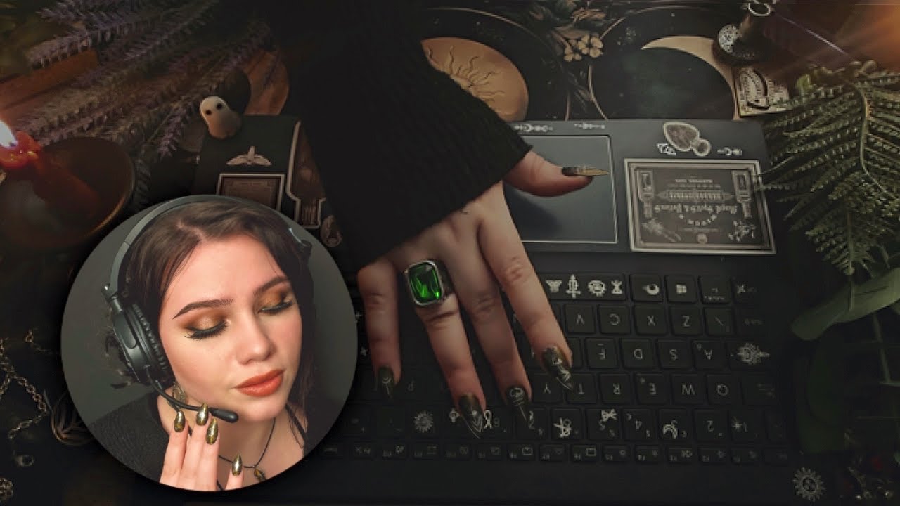 ASMR Curse Removal Hotline (Soft Spoken / Gentle Typing)