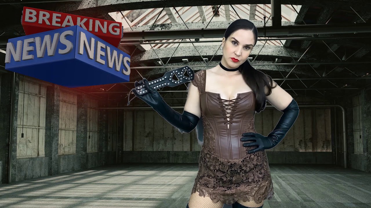 ASMR Dominatrix Kidnaps Bad Submissive + Sounds of All Leather Outfit Premiere tonight @8pm EST