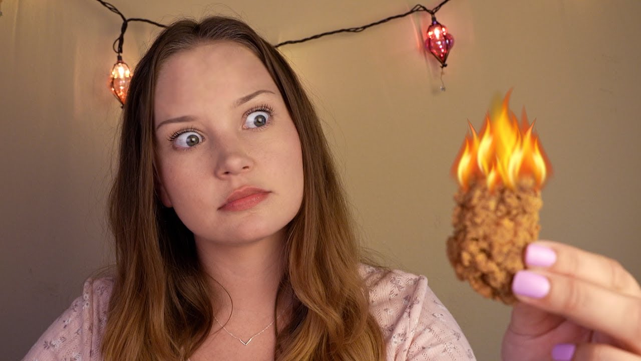 ASMR Eating Hot Wings 🔥