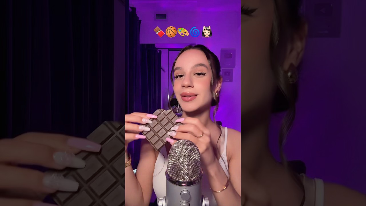 ASMR EMOJI CHALLENGE!😍❤️ #asmr #tingles #asmrvideo #asmrsounds #sleep #relax #emoji #challenge