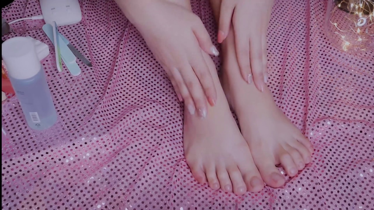 ASMR (ENG SUB) self  Pedicure , Relaxing 👣