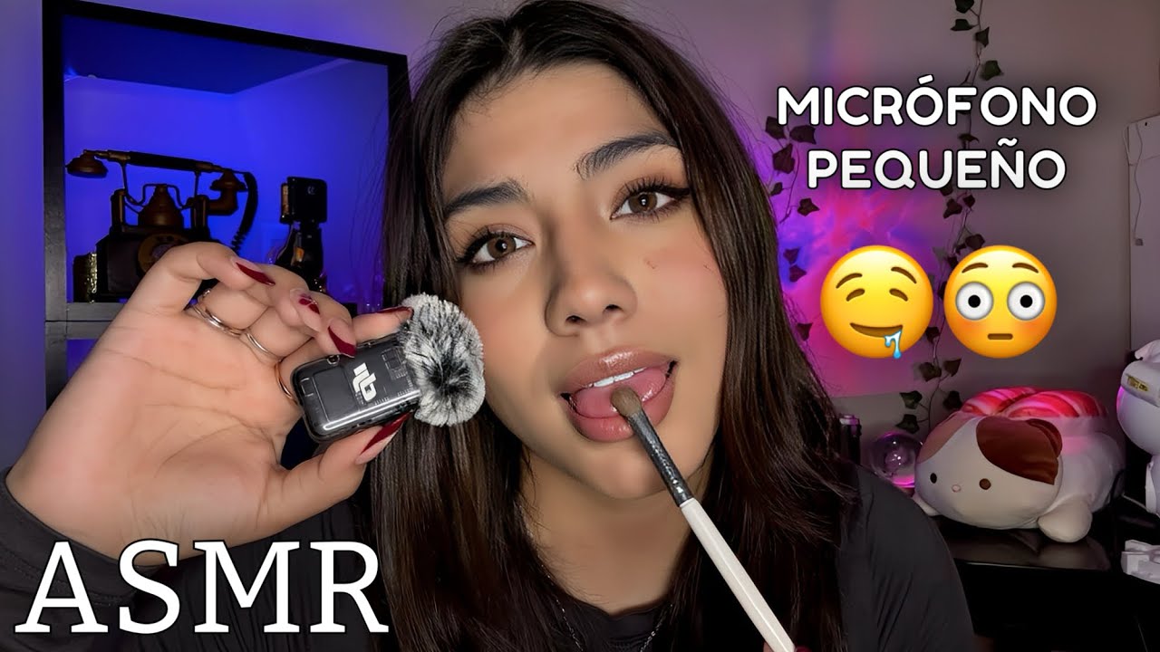 ASMR ESPAÑOL / DUERME EN 2 MINUTOS con EL MICRÓFONO más PEQUEÑO (ATENCIÓN PERSONAL)