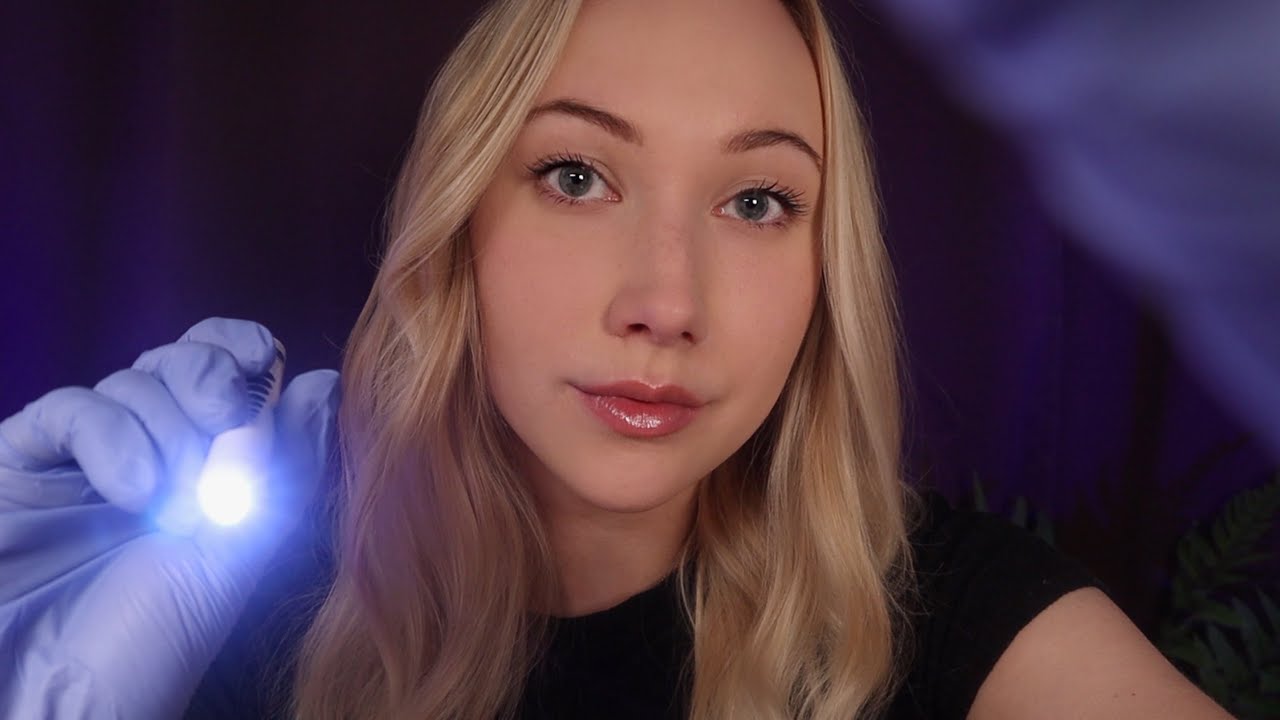ASMR Eye Exam For Sleepy Eyes | Up-Close Personal Attention 💤