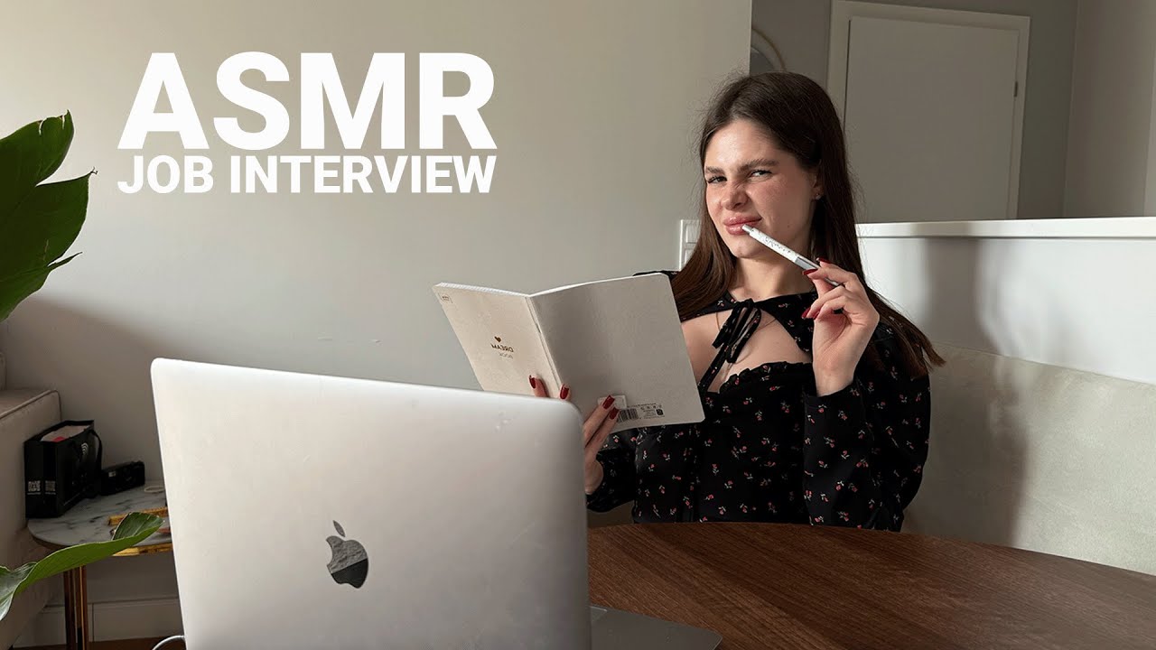 ASMR FLIRTY JOB INTERVIEW 🫣