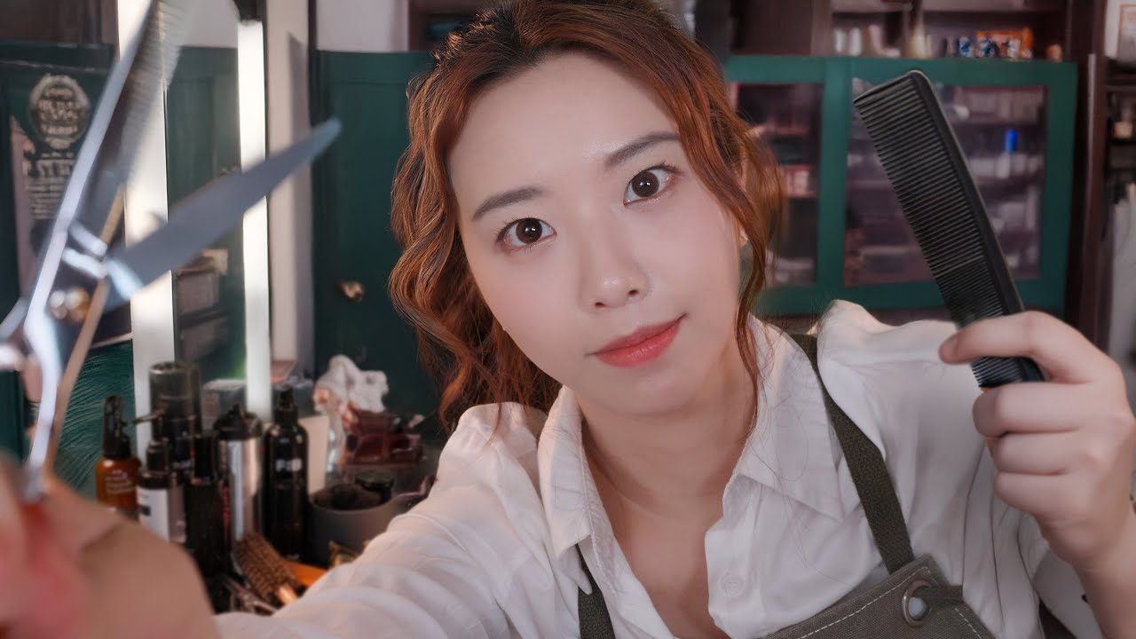 ✂️ASMR Full Shaving to Haircut Experience! A Sleepy Barbershop Roleplay🪒