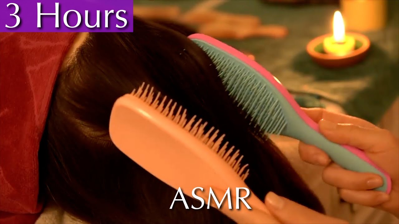 💜ASMR Hair Brushing💜Peaceful Dreams, ASMR for Ultimate Relaxation🌿 No Talking