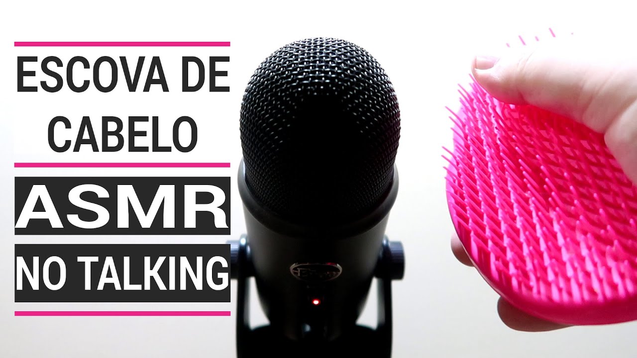 ASMR Hairbrush - Tapping and Scratching Tangle Teezer