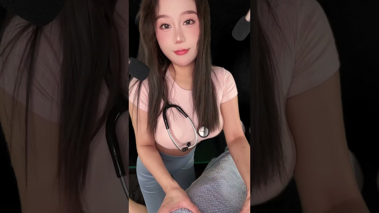 ASMR Hot Doctor Girl Full Body Massage You Get Rest #asmr #tingles #shortsyoutube #relaxing #ear