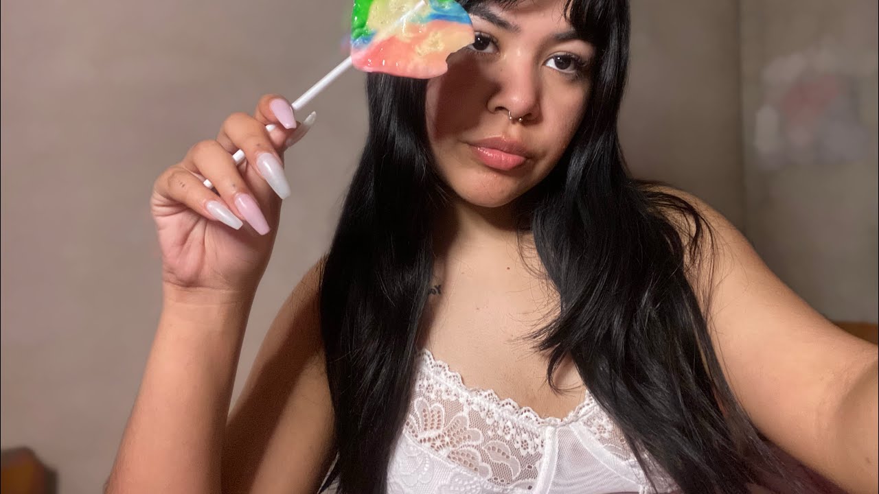ASMR lick lollypop/@shycustom ASMR