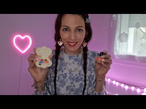 ASMR Maquillage en bois 99,999...% de chance de dormir💄​💅​😴 Attention personnelle ++