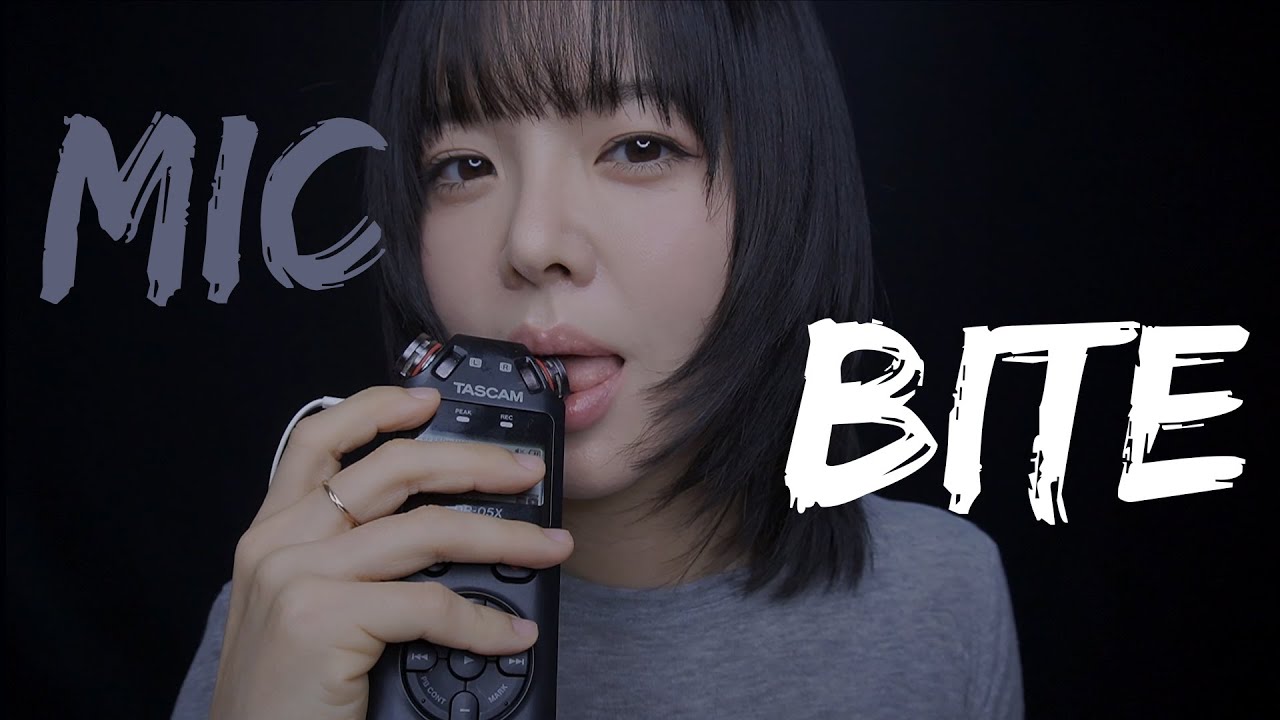 ASMR Mic Biting: A New Level of Mouth Sounds💥
