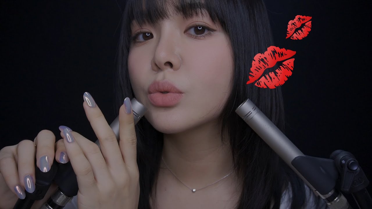 ASMR Mouth Sounds & Kisses Until you Pass Out (1HR)