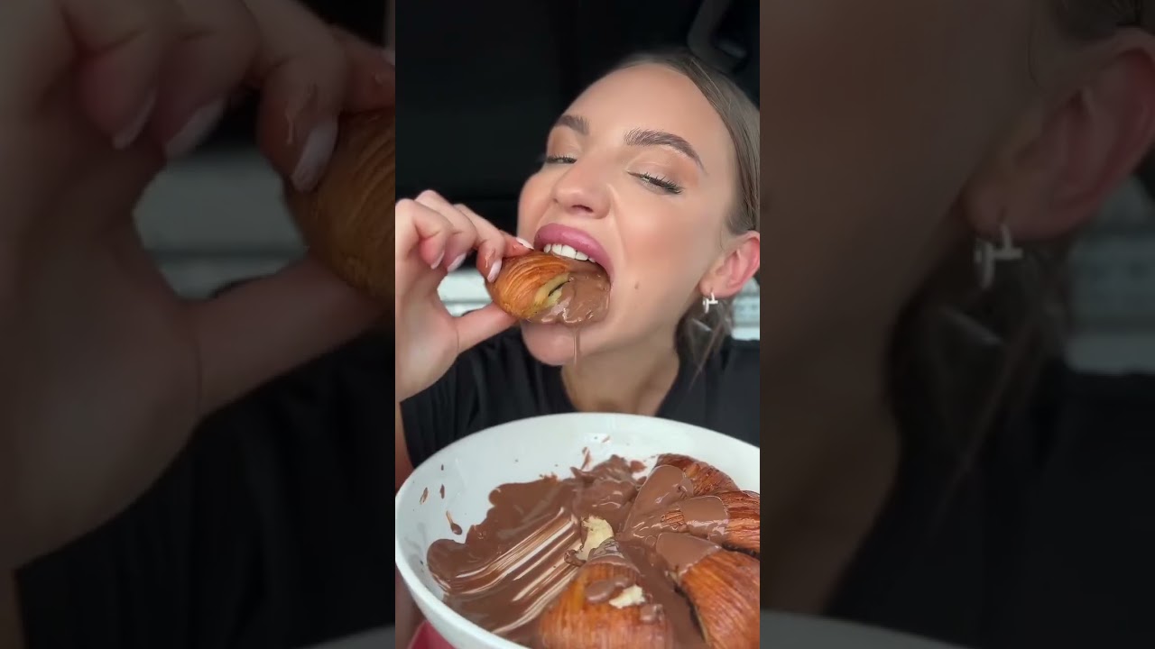 asmr MUKBANG signature pastries #asmr #mukbang
