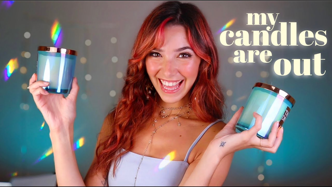ASMR My CANDLES are RELEASED!!!!!!!! (Right! Now!)