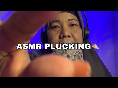 ASMR Plucking dan Suara Gunting / ASMR Plucking Negative Energy