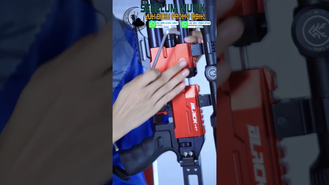 asmr senapan angin custom tactical untuk kejuaraan  #airsoft #afcbandit #senapananginterbaik #asmr