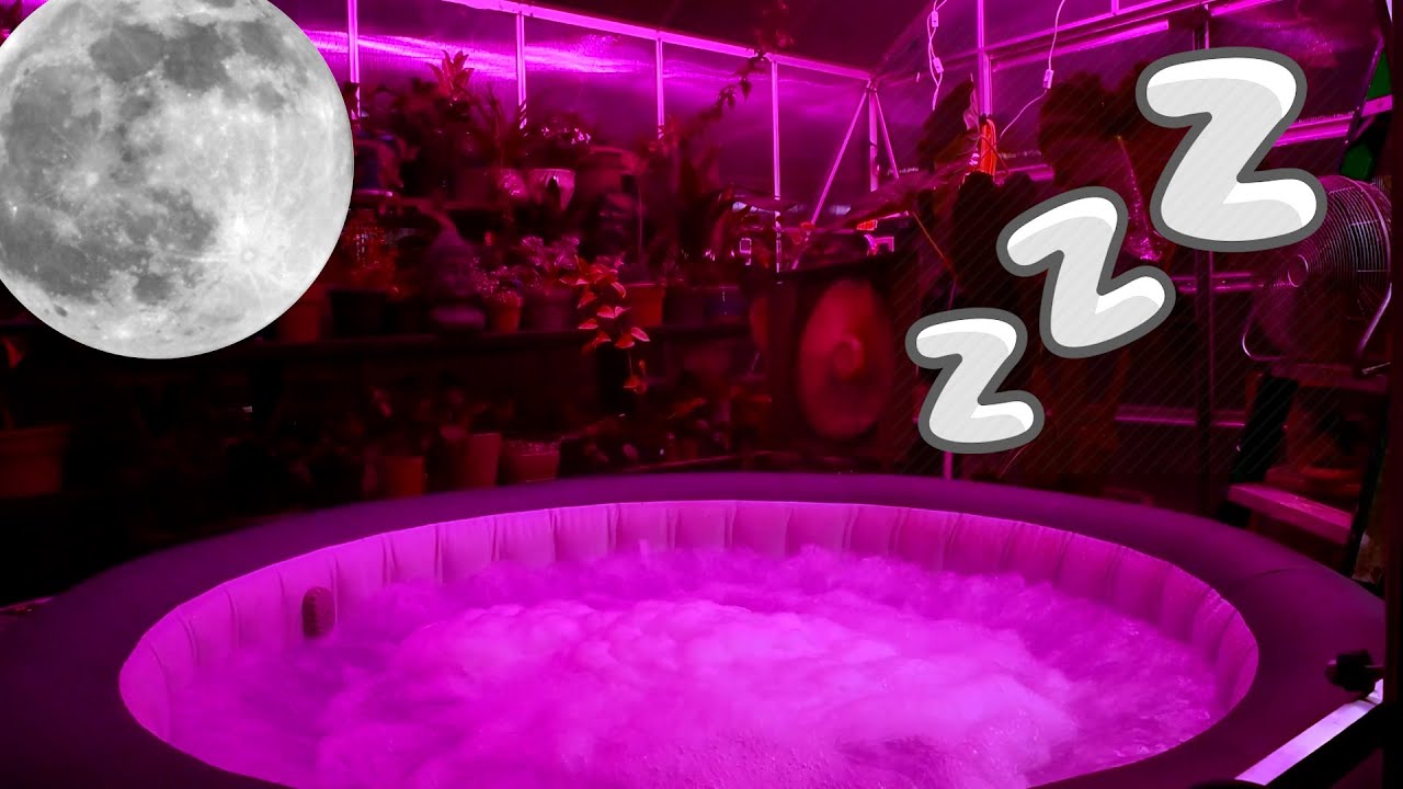 ASMR SLEEP to Hot Tub Sleep Sounds & Loud Fan Noise