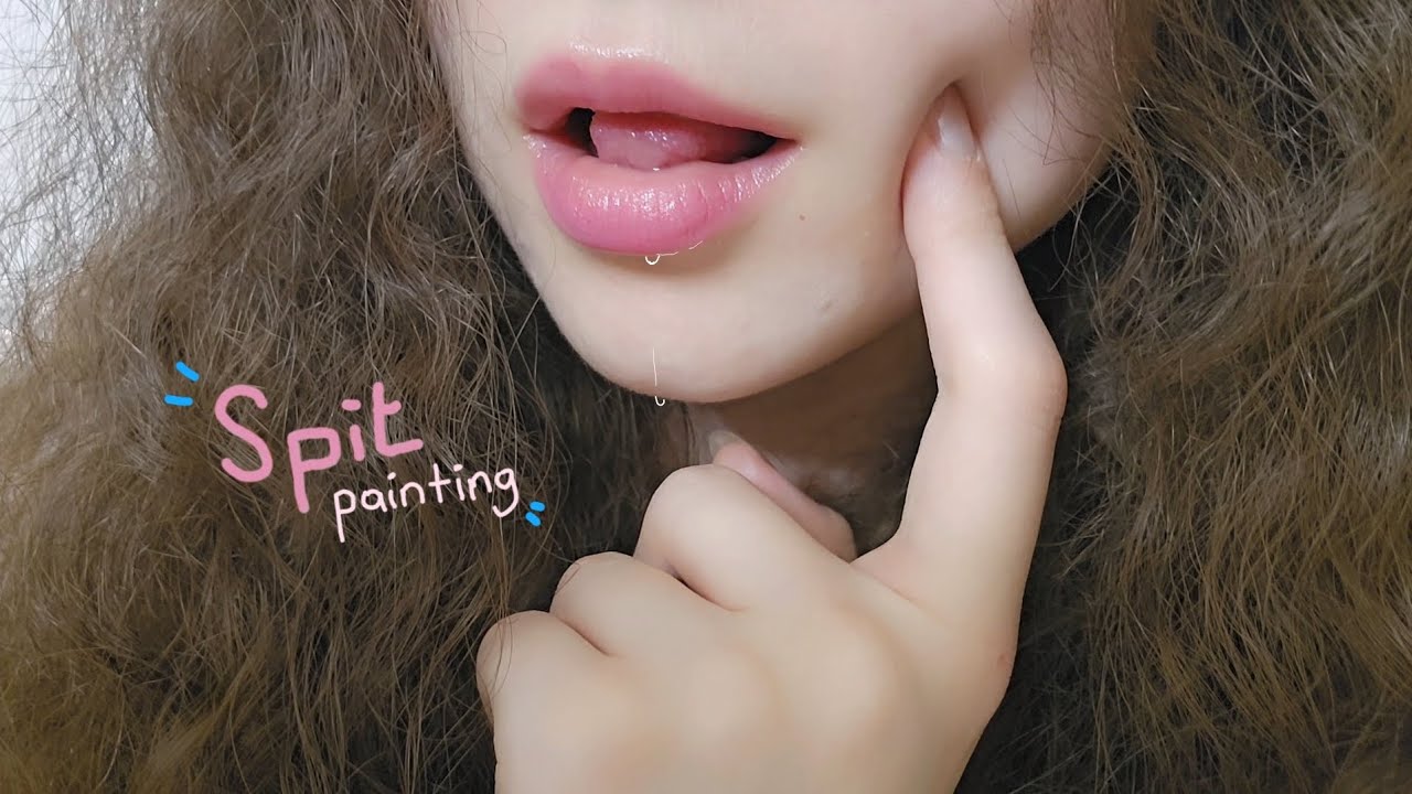 ASMR: Spit Painting YOUR FACE 🫵🏻• no talking • my favorite #asmr 5
