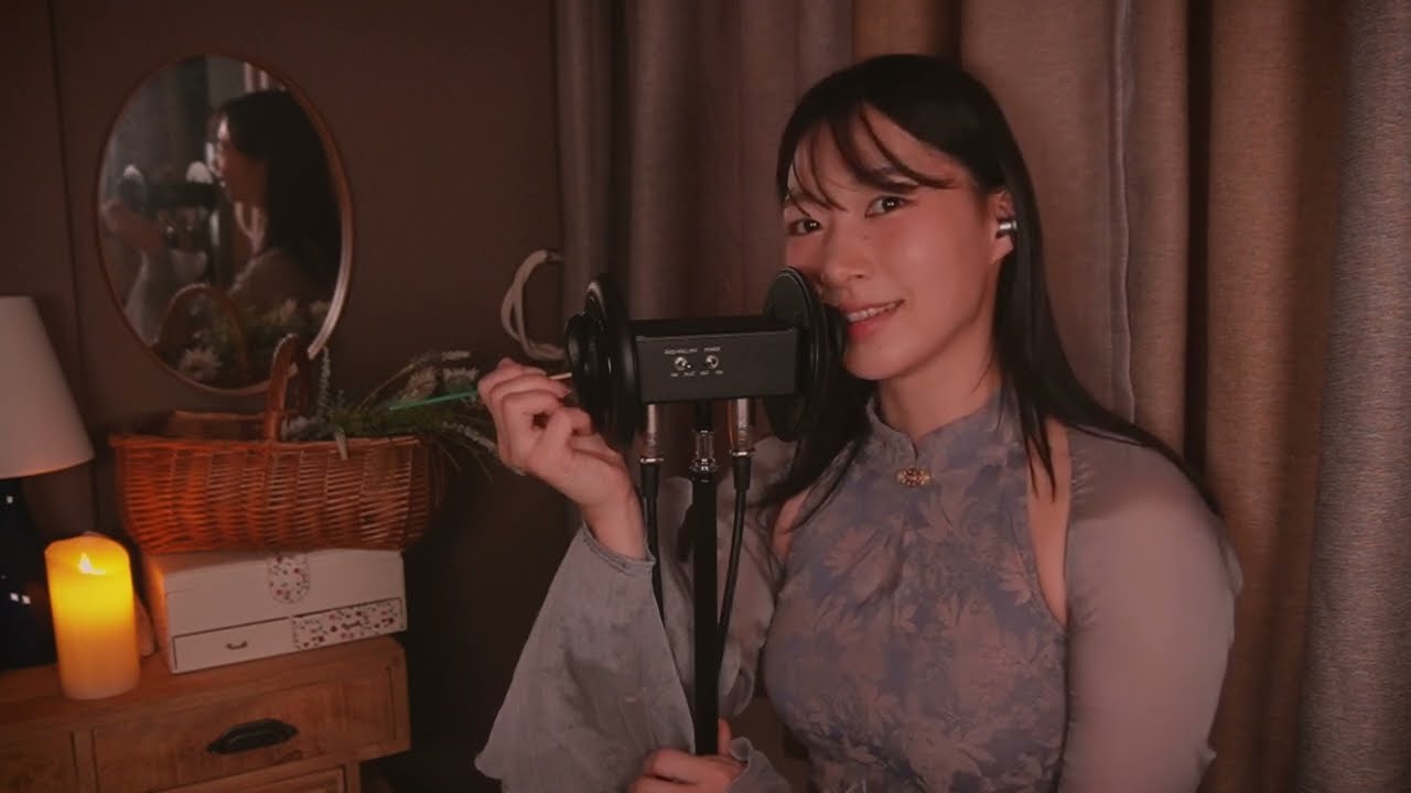 ASMR Sub☑️ようこそ囁きのスパへ🚪耳かきしながら耳元で囁き雑談