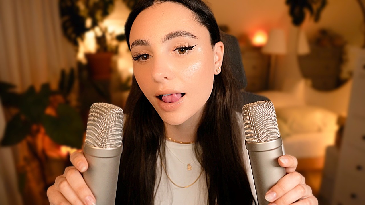 ASMR super pure wet Mouth Sounds 👄 No Talking 🤫
