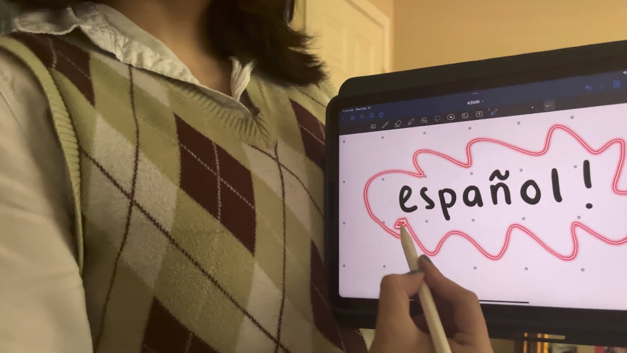 ASMR| Teaching You Spanish Phrases!