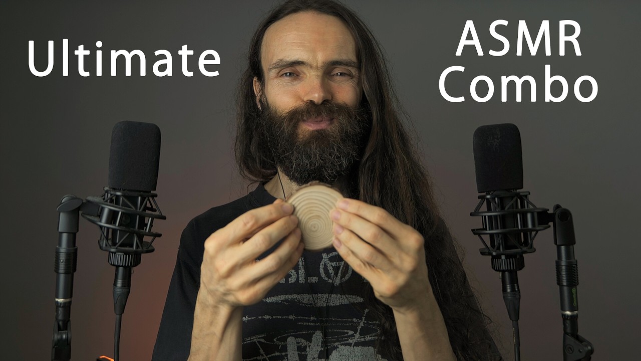ASMR The Most Tingly Combo: Tapping and Invented Words Whispers