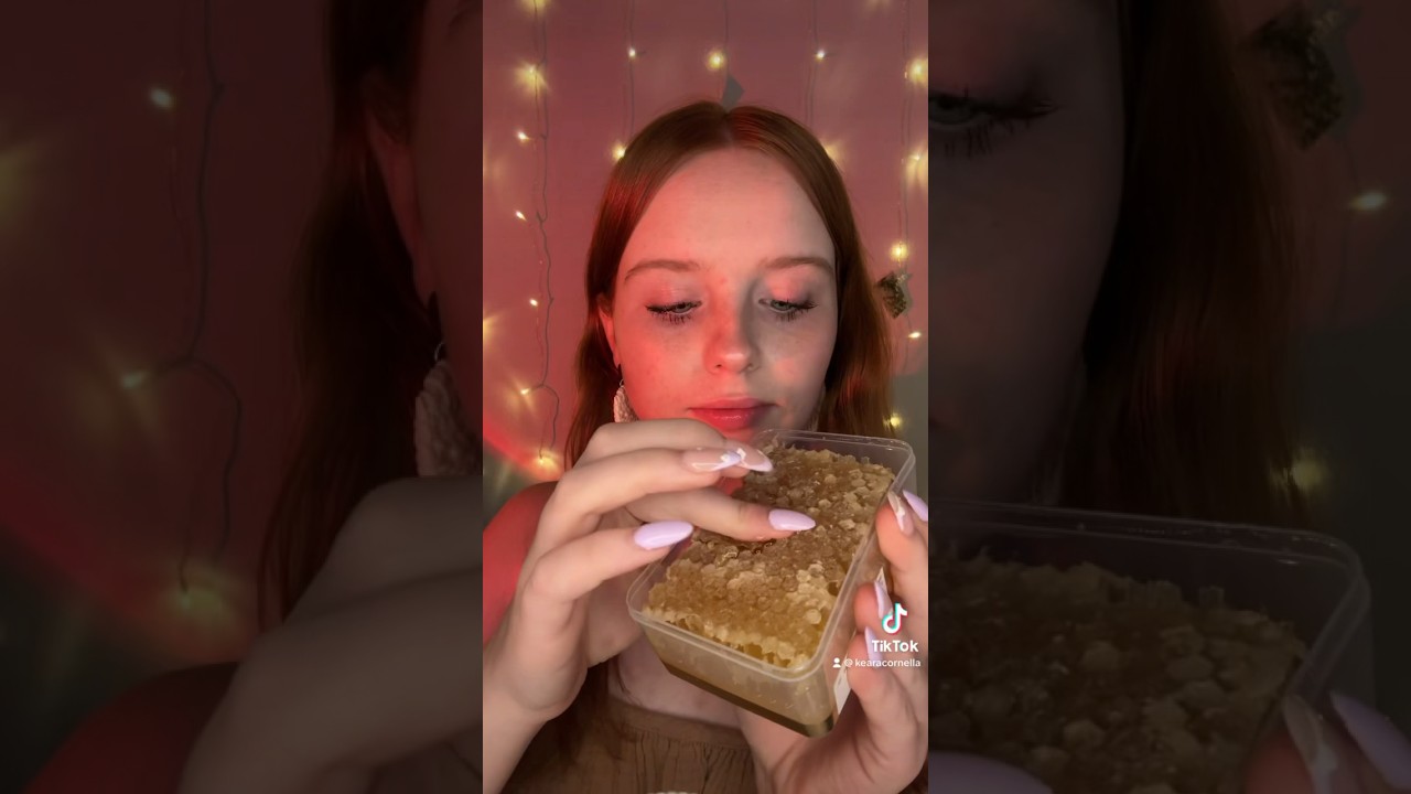 ASMR Trying Honeycomb 🐝