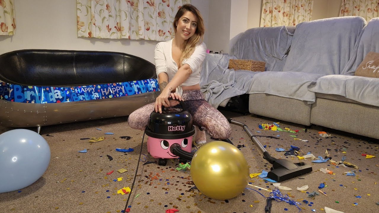 ASMR VACUUMING | AFTER PARTY | JUST JADE AND HETTY