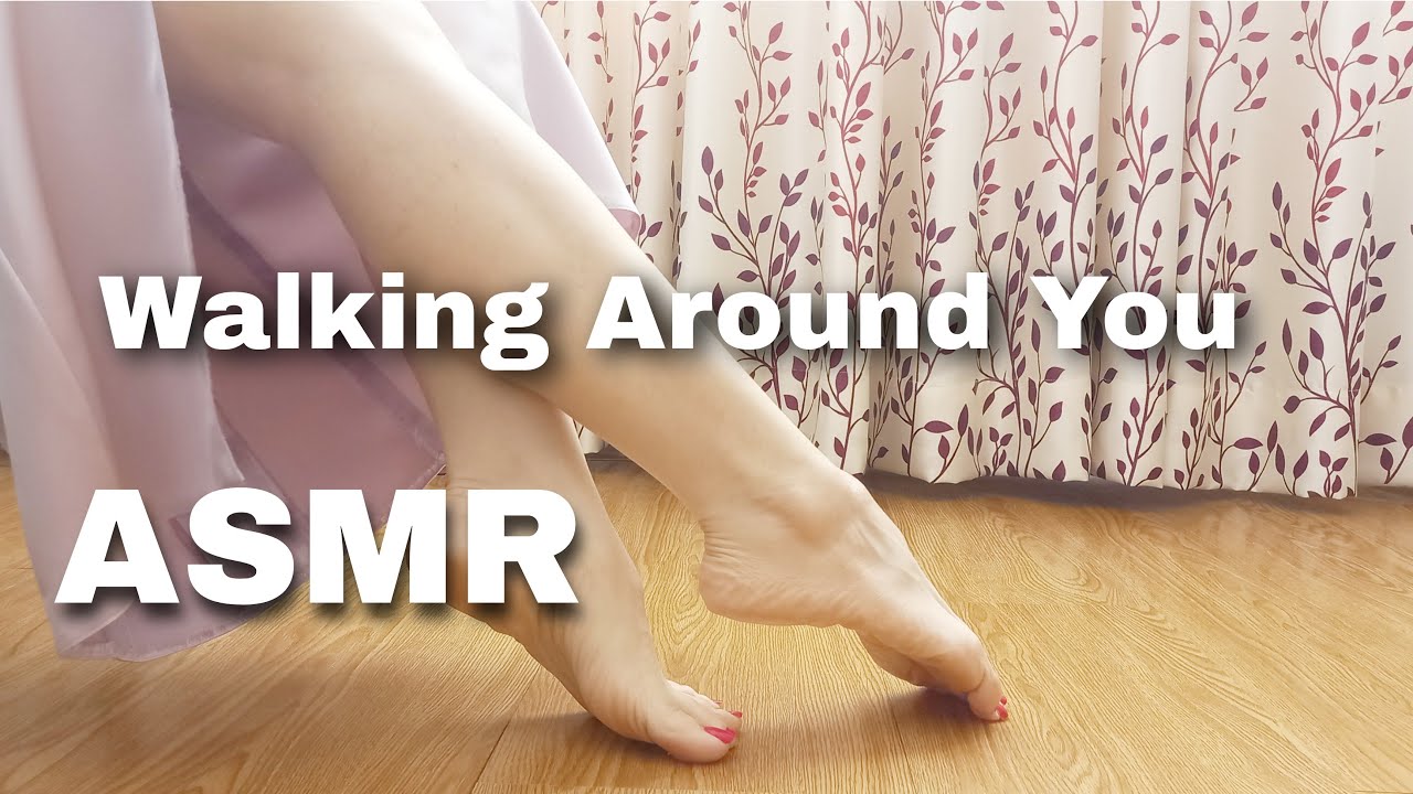 ASMR Walking Around You | Tapping & Walking Sounds | For Sleep & Relaxation