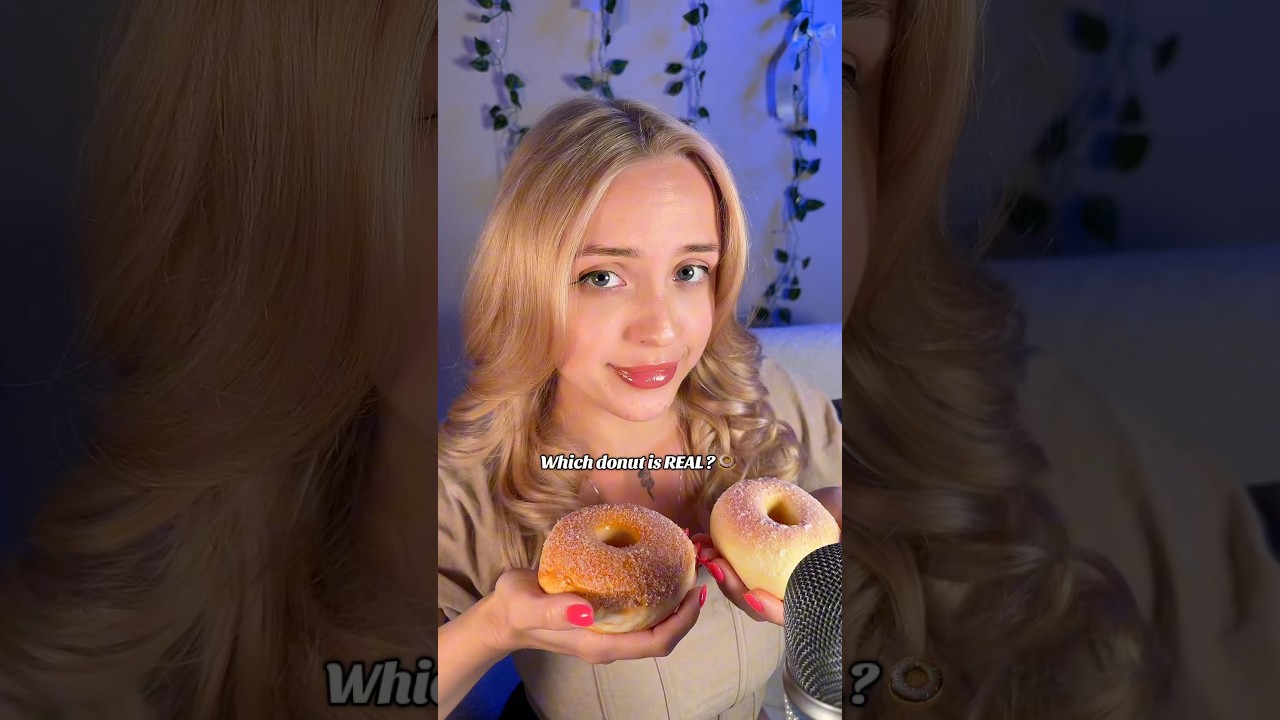 ASMR: Which one is REAL? HARD LEVEL! #asmr #asmrshorts #tingles #asmrtriggers