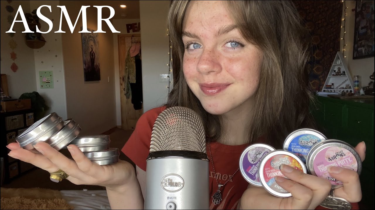 ASMR with Crazy Aaron’s THINKING PUTTY