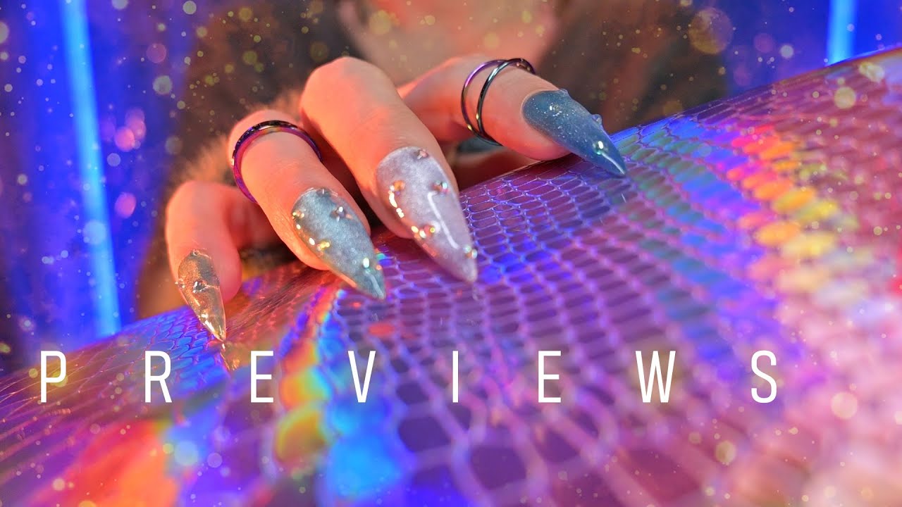 ASMR For Short Attention Spans - Changing Triggers every 1-2 Seconds! 💕 All of my ADHD Previews