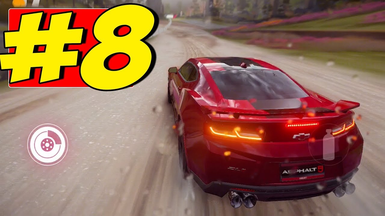 Asphalt 9 Legends Racing Game - Chapter 1 Camaro - Gameplay Walkthrough part 8(ios,android)