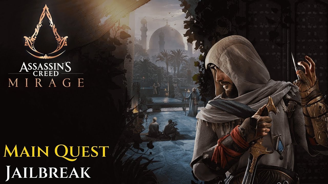 ASSASSINS CREED MIRAGE PART -- 3 JAIL BREAK!!!