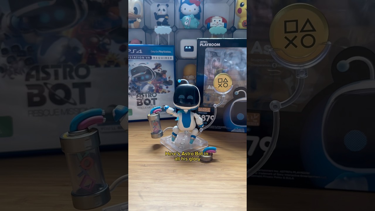 Astro Bot Nendoroid figure unboxing! #astrobot #nendoroid #playstation #ps5