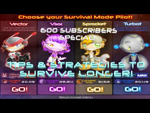 AstroPop Deluxe - In-Depth Pro Tips and Strategies for Survival Mode | 600 Subscribers Special!